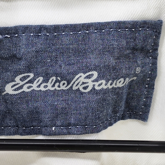 Eddie Bauer Women's White Elysian Denim Jacket - 2XLT - Picture 4 of 7